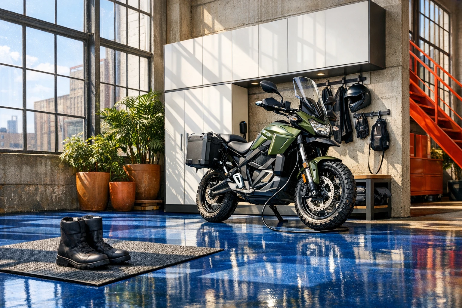 Box de Garage pour Moto