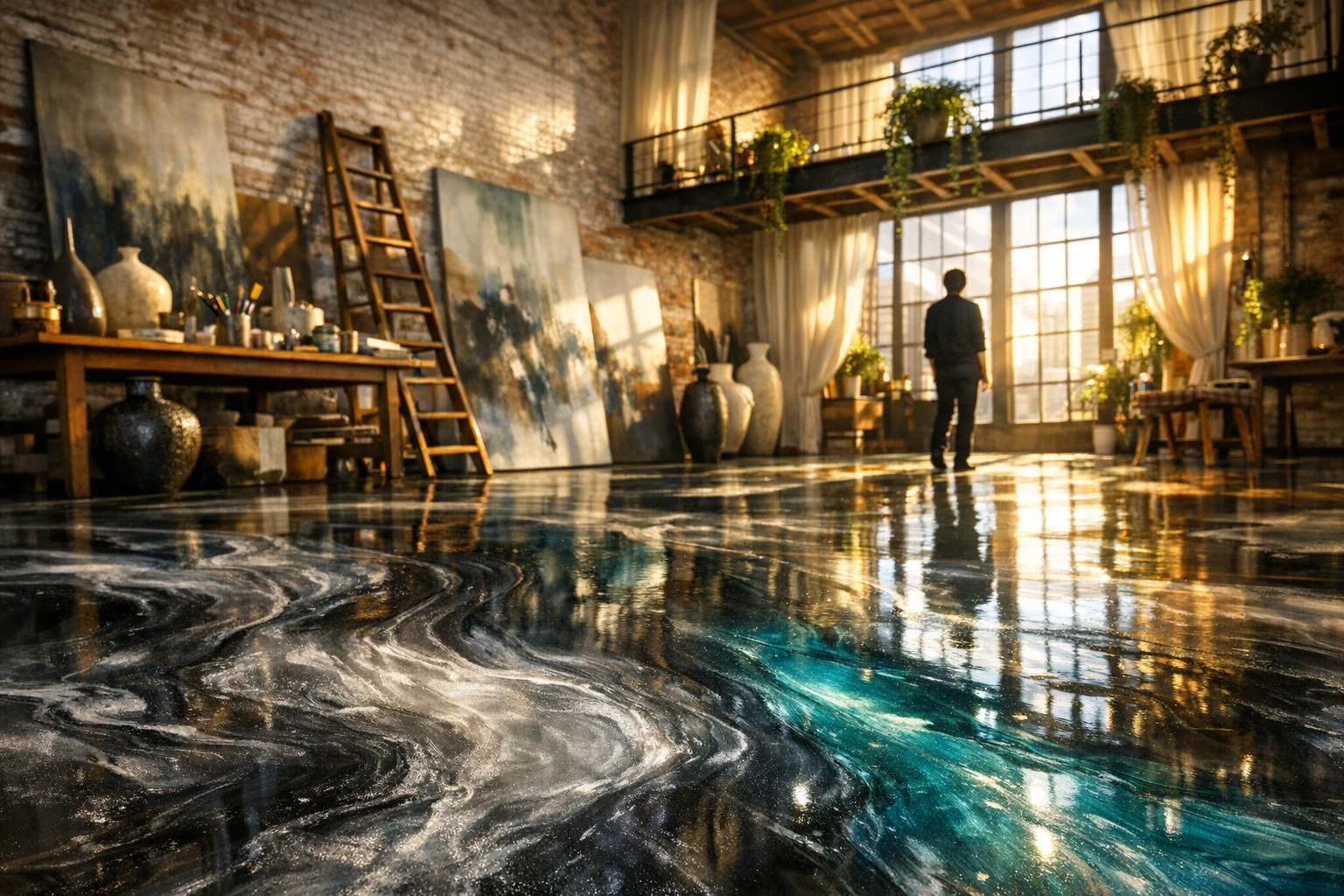 Epoxy Resin Flooring: Common Uses, Styles & Benefits